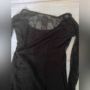 Love culture black dress size extra small